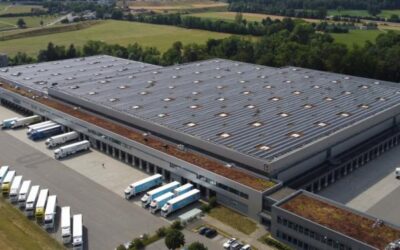 Installation photovoltaïque pour le centre de distribution d’Aldi à Schwarzenbach